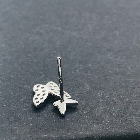 Sterling Silver 925 Butterfly 🦋 Stud Earrings - Picture 5 of 5